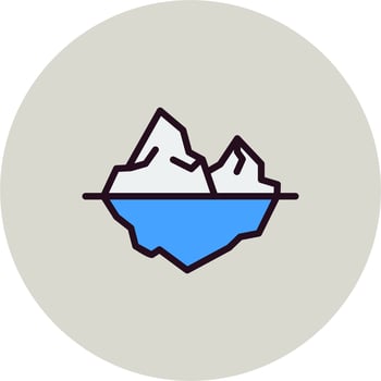 Glacier Vector Icon