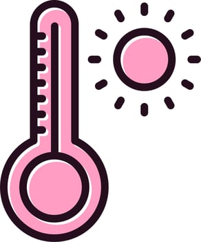 Weather Temperature Vector Icon
