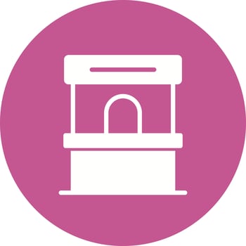 Ticket Box Vector Icon