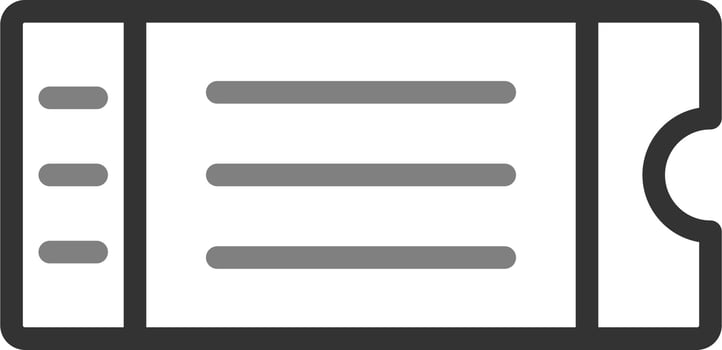 Ticket Vector Icon