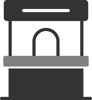 Ticket Box Vector Icon