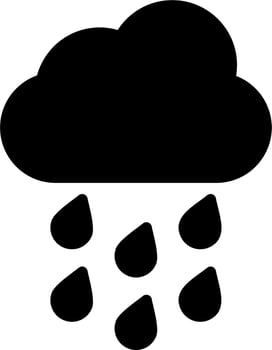 Drizzle Vector Icon