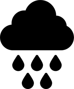 Rain Vector Icon