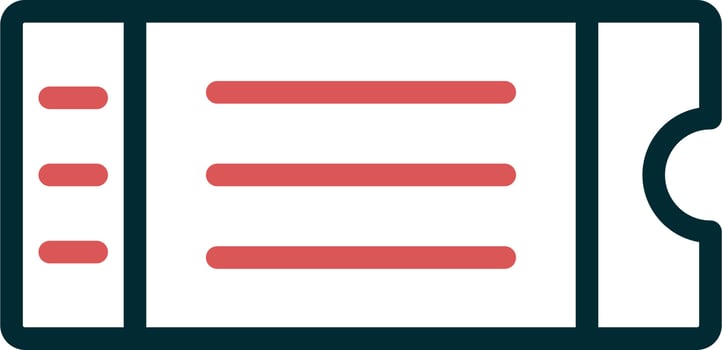 Ticket Vector Icon