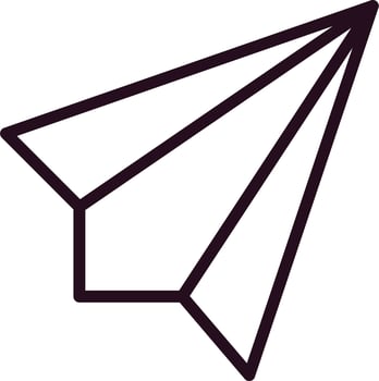 Paper Plane Vector Icon