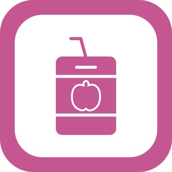 Juice Box Vector Icon