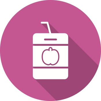 Juice Box Vector Icon
