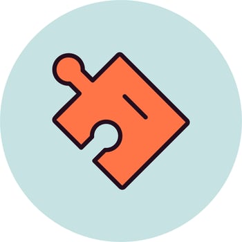 Puzzle Vector Icon