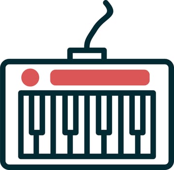 Synthesizer Vector Icon