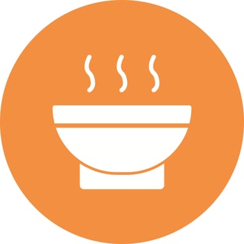 Soup Bowl Vector Icon