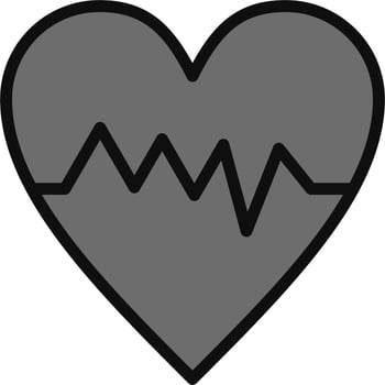 Heart Beat Vector Icon
