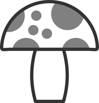 Mushroom Vector Icon