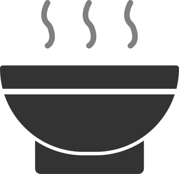 Soup Bowl Vector Icon