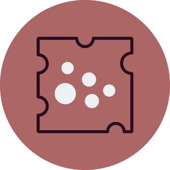 Cheese Vector Icon