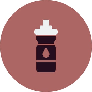 Water Bottle Vector Icon