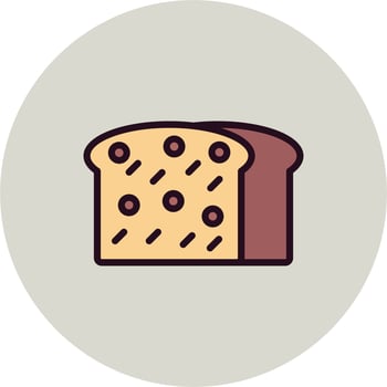 Bread Vector Icon