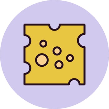 Cheese Vector Icon