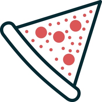 Pizza Slice Vector Icon