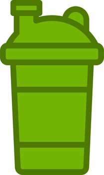 Protein Shaker Vector Icon
