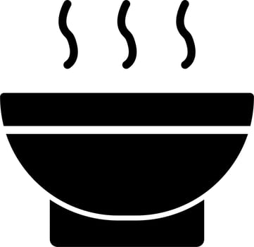 Soup Bowl Vector Icon