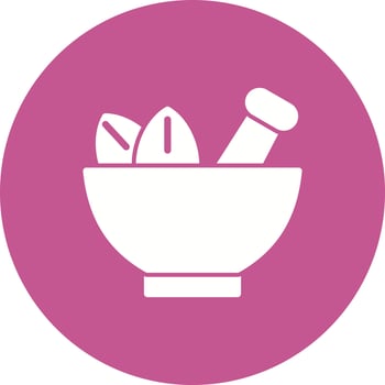 Mortar Vector Icon