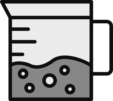 Beaker Vector Icon
