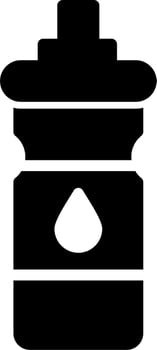 Water Bottle Vector Icon