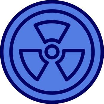Nuclear Vector Icon