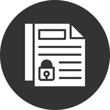 Confidentiality Vector Icon