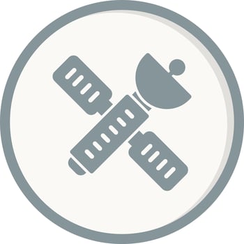 Satellite Connect Vector Icon
