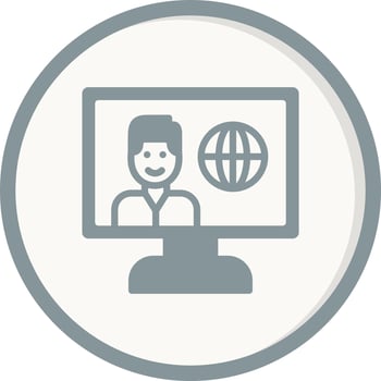 Live Streaming News Vector Icon
