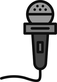 Microphone Vector Icon