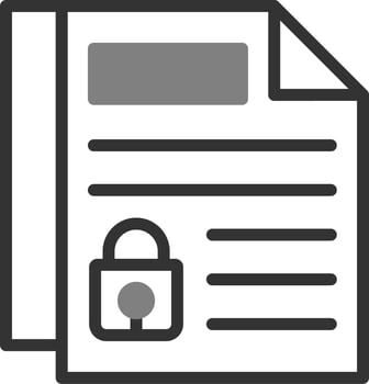 Confidentiality Vector Icon