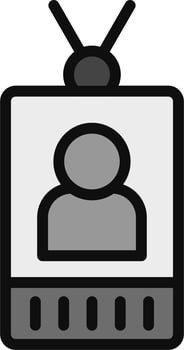 Press Pass Vector Icon