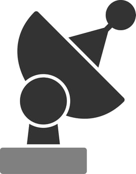 Satellite Dish Vector Icon