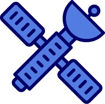 Satellite Connect Vector Icon