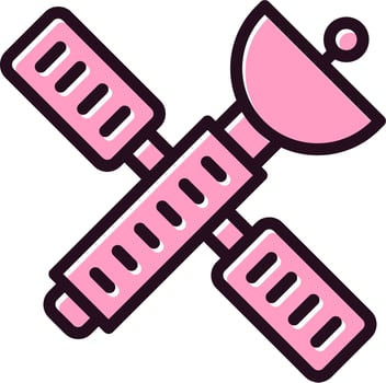 Satellite Connect Vector Icon