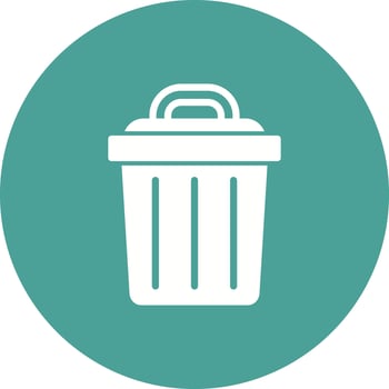 Trash Can Vector Icon