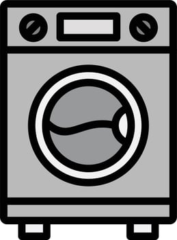 Washing Machine Vector Icon