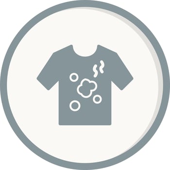 Dirty Shirt Vector Icon