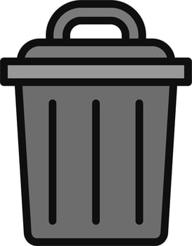Trash Can Vector Icon