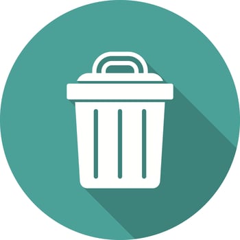 Trash Can Vector Icon
