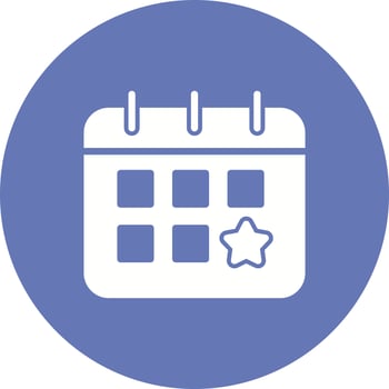 Calendar Event Vector Icon