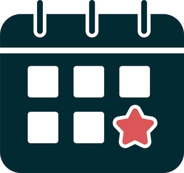 Calendar Event Vector Icon