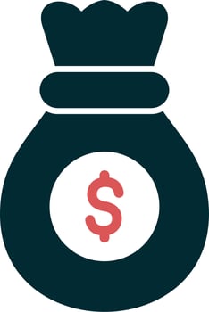Money Bag Vector Icon