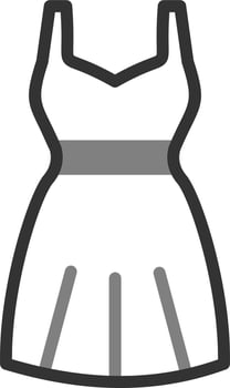 Woman Dress Vector Icon