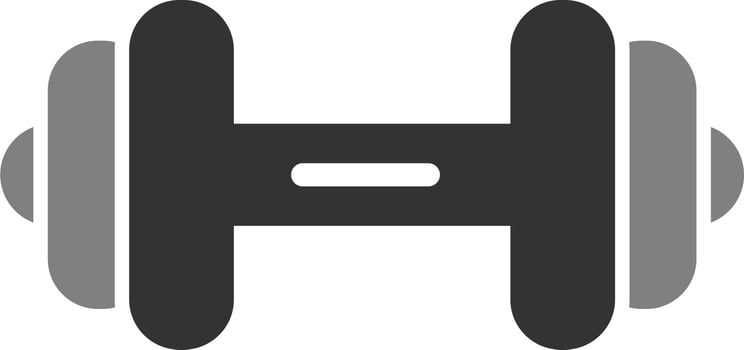 Dumbbell Vector Icon