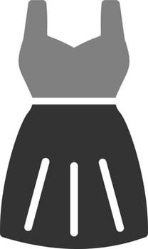Woman Dress Vector Icon