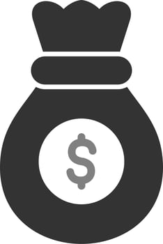 Money Bag Vector Icon