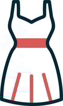 Woman Dress Vector Icon